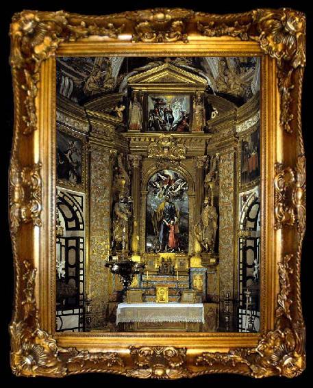 framed  GRECO, El Altarpiece, ta009-2